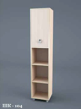 Шкаф Марс ШК-104 Дуб Белфорт (Ш-400 x В-1920 x Г-360 мм)