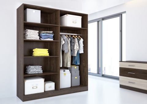 Шкаф-Купе Сара №1 Дуб Кантербери/Дуб Сонома (Ш-1600 х Г-500 х В-1900 мм)