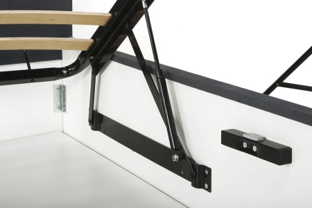 Кровать Пассаж серая