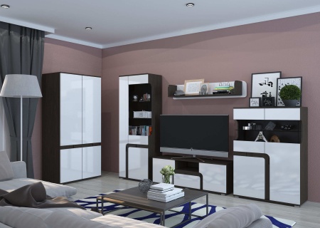 Гостиная Марсель (Ш-2600 х В-1850 х Г-360 мм)Разные Цвета