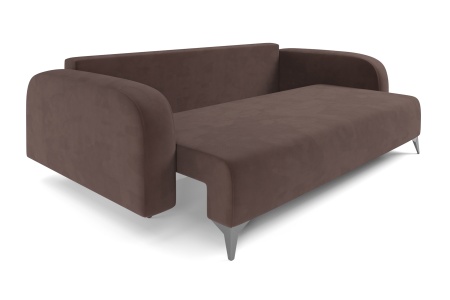 Диван тик-так Цюрих коричневый